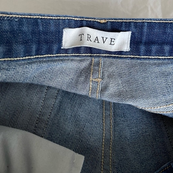 Trave Irina Slim Straight Ankle High Rise Jeans in Wonderwall Size 28 - Picture 4 of 8